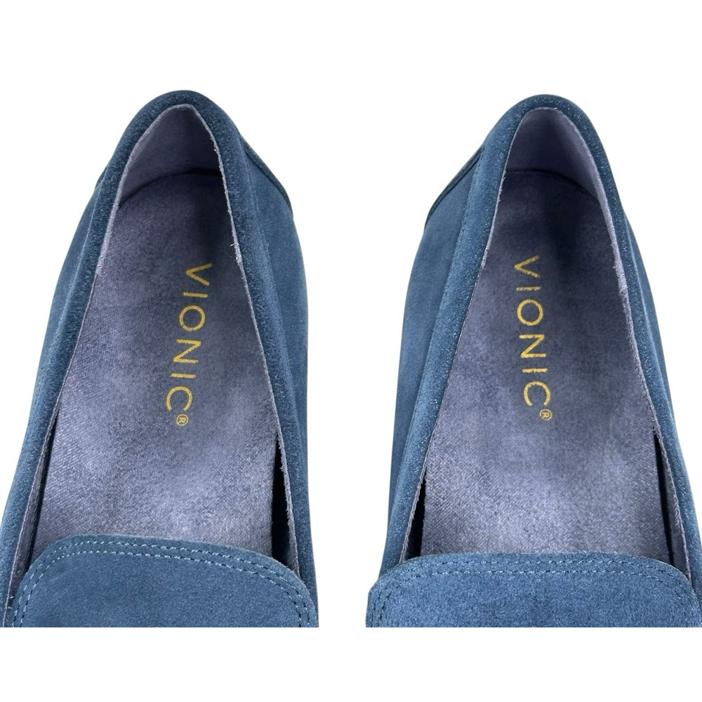 VIONIC Corinne Denim Suede Loafer Womens Size 9.5 New $145 - Picture 8 of 10
